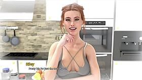 i fucked riley in my dream with blowjob and footjob