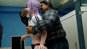 fiona falls asleep in anime scene