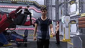 Stranded In Space 19, Checking Out The Cute Robot Girl With Big Tits