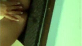 squirting babe flims herself in front of the mirror