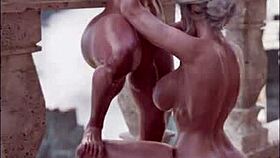 Hey, try this jerk off challenge with 3D futa girls now