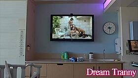 TS Nurse Nataly Souza Joins Colleague for Patient Threesome