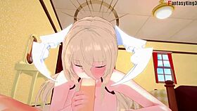 i can't stop watching this implacable blowjob from azur lane fantasyking3