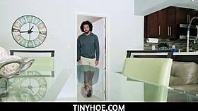 Tinyhoe Honey Hayes Breaks Fleshlight, Gets Pussy as Replacement