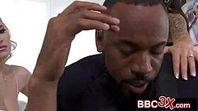 they tag-team his big black dick while girlfriend’s in hospital for real