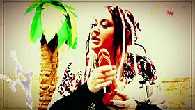 Feeling the Passion with Goddess Lana's Cock Exploration