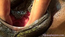 Nilou Achtland moans during her St. Paddy's day orgasm.