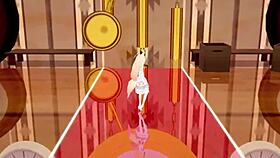 Blue archive seia in 3d cartoon hentai mmd animation