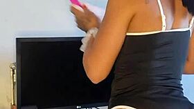 Brunette Maid Works In Reality Show