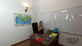 Teacher grabs dildo for cute teen 18+ in wild creampie session! Can you believe this reality?