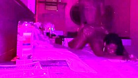 Celebrating anniversary with girlfriend in uncensored gay anal passion