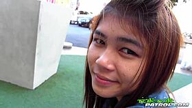 tuktukpatrol thai amateur with hairy big ass gets fucked and facialized