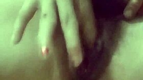 My sister is playing with her pussy using toys.