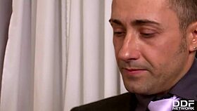 Laura orsolya and abbie cat love anal sex as horny secretaries.