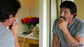 Masseuse Babe Rides For Facial