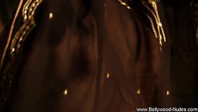 this indian milf's dancing is so arousing, mature brunette moves