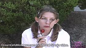 college student with no panties under skirt, wanna see?