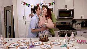 Milf Emmy Demur, Fucked by Stepson on Birthday?