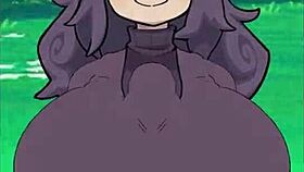 Hex Maniac Titty Fucks Big Tits With Monster Cock In Game