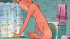 Eating Maid's Big Ass Anal Hentai