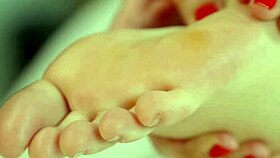 Massage rooms beautiful young 18+ Hungarian has first lesbian orgasm.