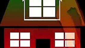 Horny kone kan ikke stoppe, æh, å fingre seg på senga, vill rødhåret økt, vet du!