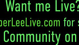 kimber lee teases in pov chat