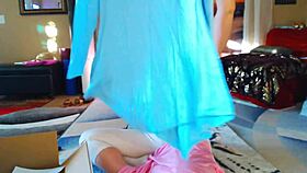 Dress try on and unboxing with girlfriend slut gay pussy shaved big ass babe cute wife hairless