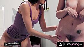 Emily Willis' squirting lesbian challenge