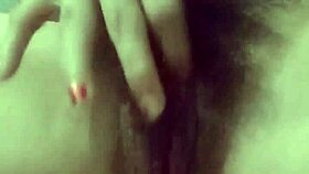 My sister is playing with her pussy using toys.