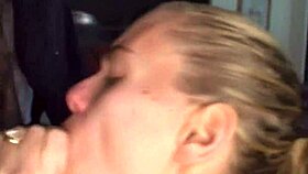 blonde hotwife mindy takes huge cum loads on face