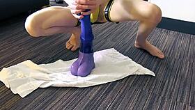 young guy and friend from prep course have an encounter