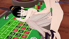 Android 18 fucks chi-chi bunny?