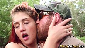 Real amateur CREAMPIED