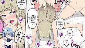 Imaizumi's house, where gals gather for anime hentai dating game?