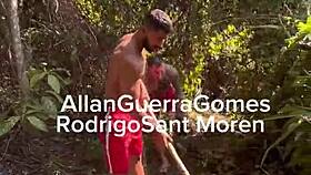 Students Help Arrange Tatami On Farm