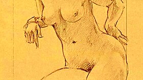 vintage erotic drawings with a seductive twist