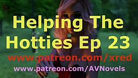 helping the hotties in game