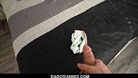 Watch Her Fuck Stepdad For Mall Money!