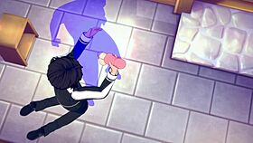 sword art online yaoi! kirito handjob in japanese asian manga anime game porn gay!