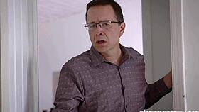 i'm drilling vanessa cage's shaved pussy so hard, it's unreal