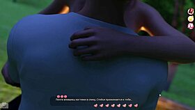 Complete Gameplay: Helping Big-Tits Blonde Whore With Dildo