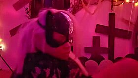 Angelg And Kuzz Share Halloween Moments Together