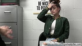 Indica Caught Stealing A Sex Toy At The Mall And Gets Punished With Blowjob