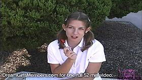 college student with no panties under skirt, wanna see?