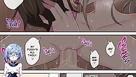 Imaizumi's house, where gals gather for anime hentai dating game?