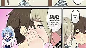 Imaizumi's house, where gals gather for anime hentai dating game?