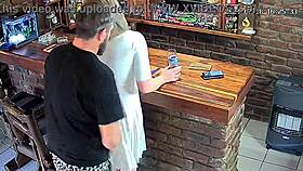 caught my wife cheating on camera in a public outdoor spot