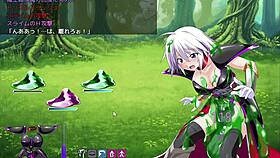 Exploring the world of Maou Yoroi 3 in this anime game. 😊