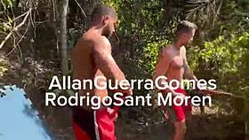 Students Help Arrange Tatami On Farm